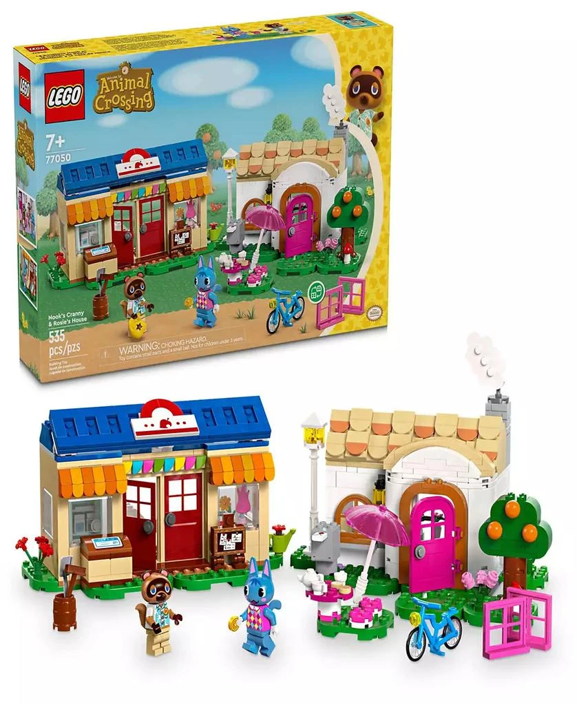 商品LEGO|LEGO Animal Crossing Nook's Cranny Rosie's House 77050 Toy Building Set, 535 Pieces,价格¥449,第1张图片