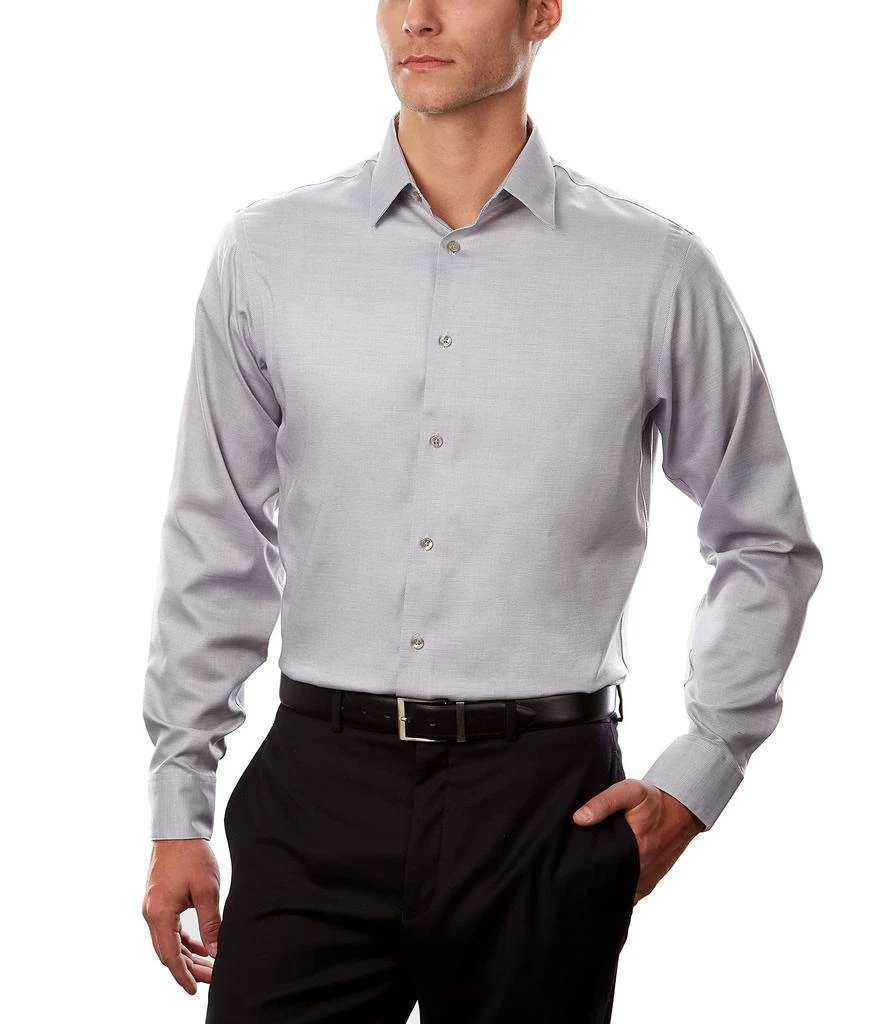 商品Calvin Klein|Men's Dress Shirt Regular Fit Non Iron Stretch Solid,价格¥270,第2张图片详细描述
