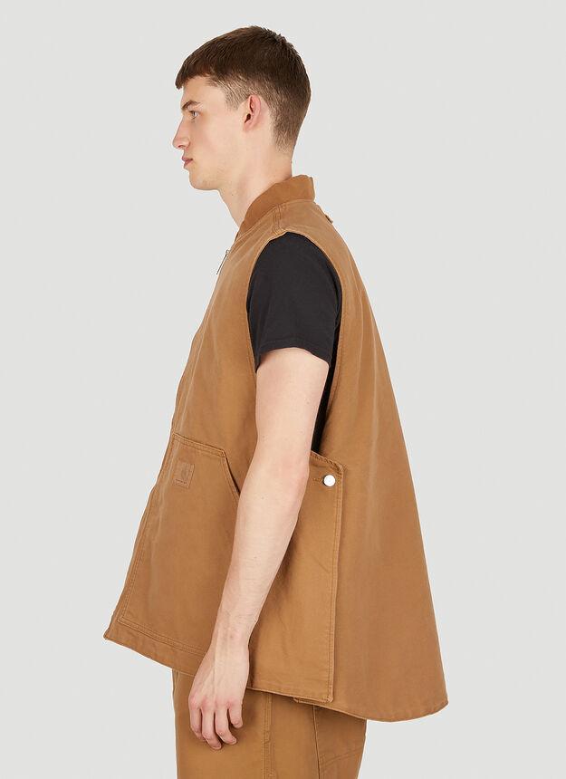 商品Carhartt WIP|Antique Dealer X Classic Sleeveless Jacket in Brown,价格¥877,第5张图片详细描述