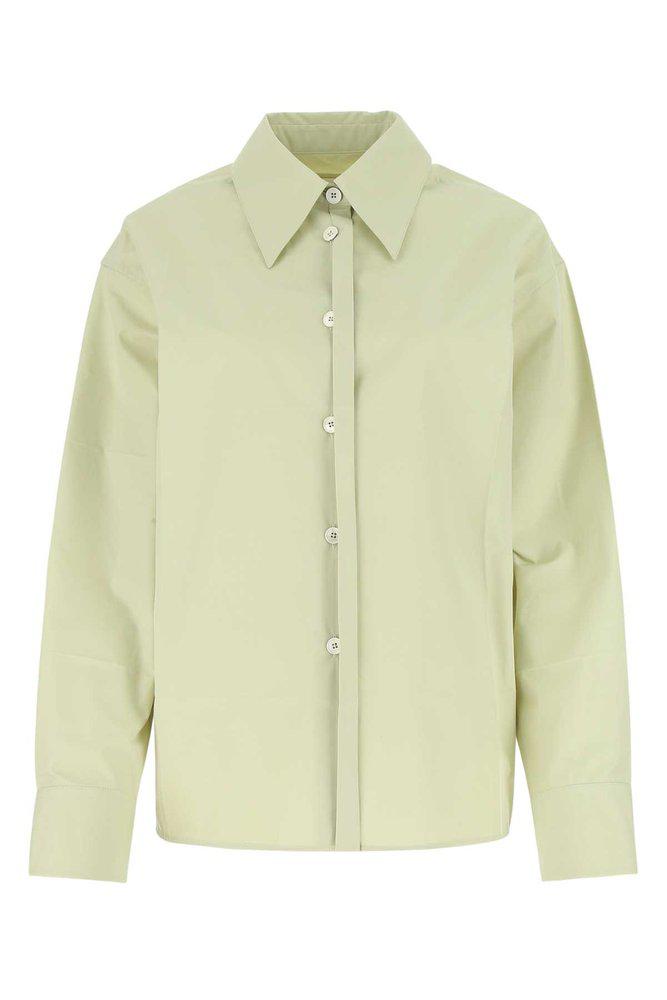 Jil Sander	Buttoned Long-Sleeved Shirt商品第1张图片规格展示