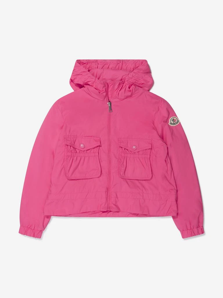 商品Moncler|Moncler Enfant Girls Hooded Fedat Jacket,价格¥3323,第1张图片