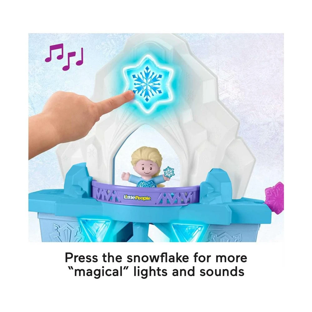 Disney Frozen Toy, Fisher-Price Little People Playset with Anna & Elsa Figures, Elsa’s Enchanted Lights Palace 商品