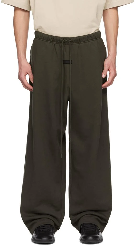 商品Essentials|Gray Drawstring Sweatpants,价格¥663,第1张图片