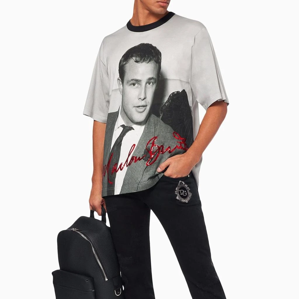 商品Dolce & Gabbana|Marlon Brando T-shirt,价格¥3440,第4张图片详细描述
