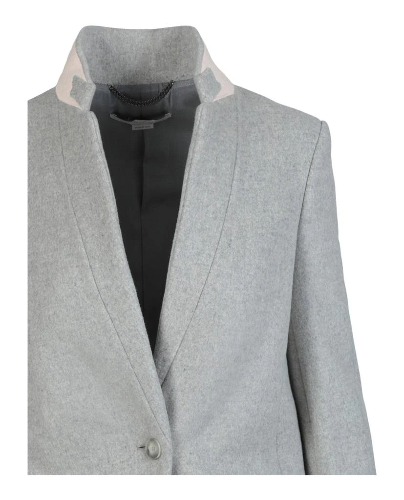 商品Stella McCartney|Fleur Felt-Collar Wool Coat,价格¥2453,第3张图片详细描述