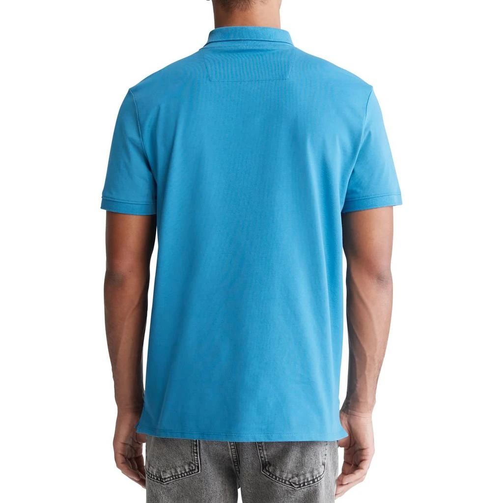 商品Calvin Klein|Mens Collared Soft Cotton Polo,价格¥199,第2张图片详细描述