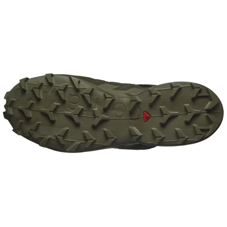 商品[国内直发] Salomon|萨洛蒙 Speedcross 6 GORE-TEX 舒适防水透气 低帮 越野跑步鞋 男款 墨绿色,价格¥1317,第6张图片详细描述