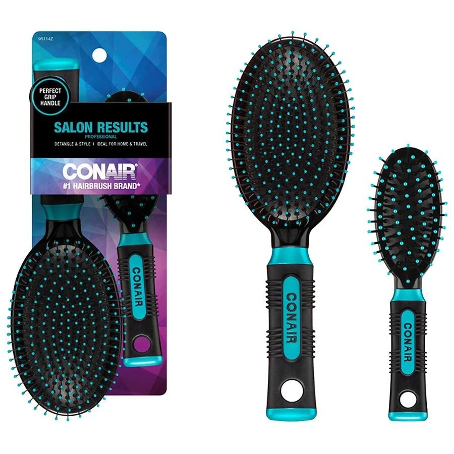 Professional Cushion Hairbrush, 2pc Multi-Size Set 商品