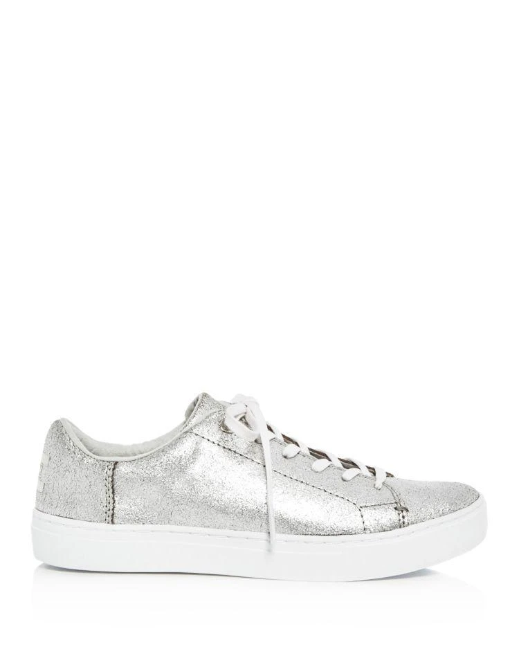 商品TOMS|Women's Lenox Metallic Lace Up Sneakers,价格¥367,第2张图片详细描述