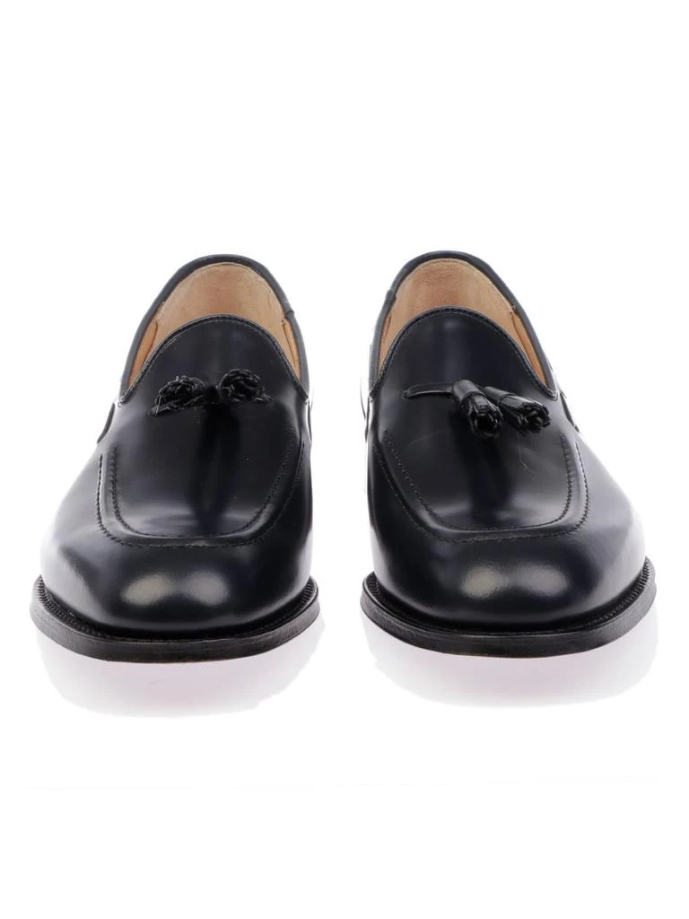 商品Church's|Church's men's blue leather loafers,价格¥6040,第3张图片详细描述