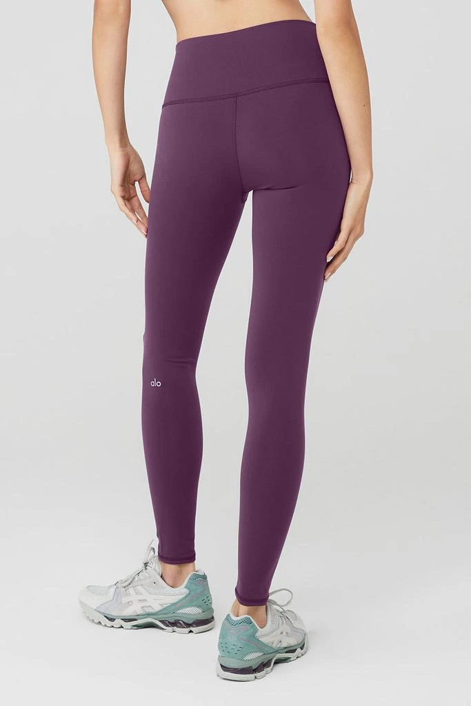 商品Alo|High-Waist Airbrush Legging - Dark Plum,价格¥646,第2张图片详细描述