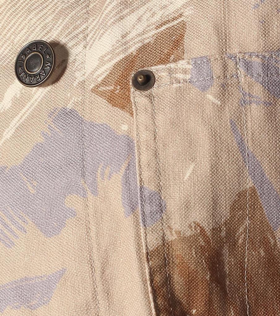 商品Isabel Marant|Exclusive to Mytheresa – Itora cotton and linen jacket,价格¥1775,第6张图片详细描述