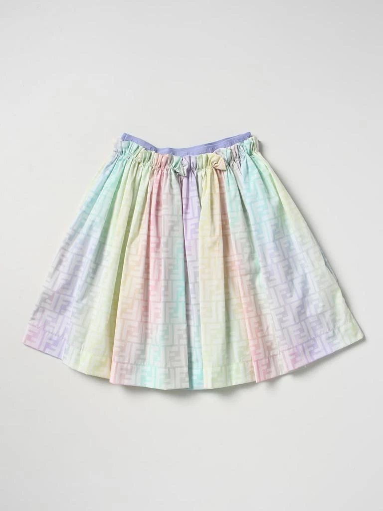 商品Fendi|Fendi Kids skirt with mélange pattern,价格¥4733,第2张图片详细描述