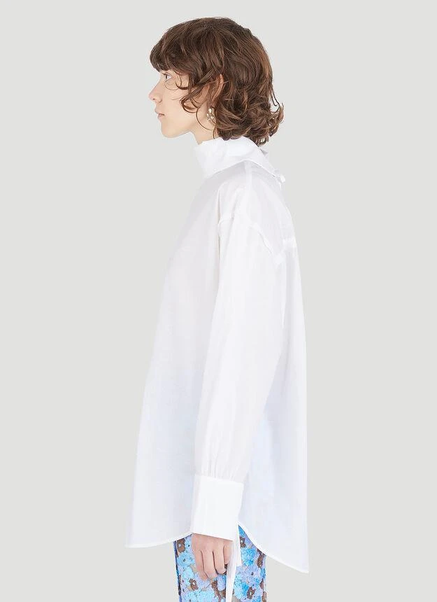 商品Acne Studios|Reverse Shirt in White,价格¥1221,第3张图片详细描述