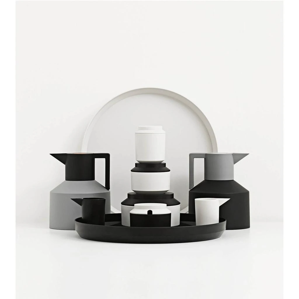 商品Normann Copenhagen|Normann Copenhagen Geo Vacuum Jug - Grey/Black,价格¥402,第3张图片详细描述