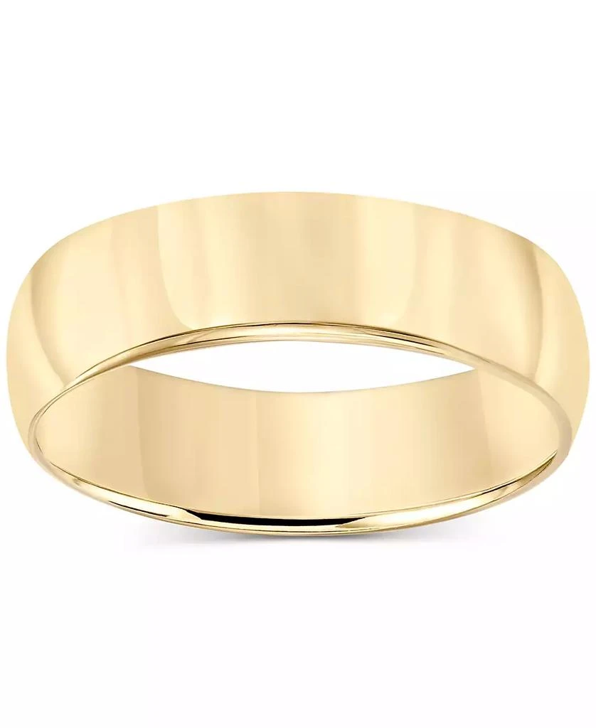 商品Macy's|14k Gold 6mm Wedding Band,价格¥5834,第3张图片详细描述