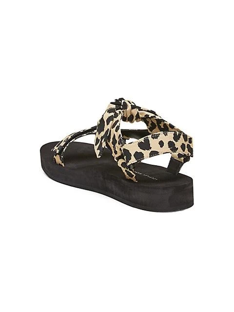 商品Loeffler Randall|Maisie Leopard-Print Sport Sandals,价格¥724,第3张图片详细描述