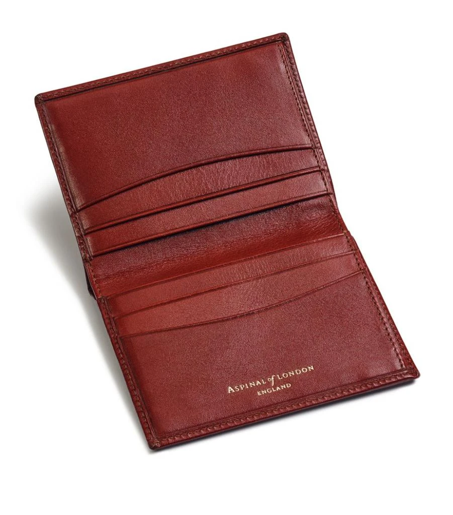 商品Aspinal of London|Smooth Leather Folded Card Holder,价格¥1005,第2张图片详细描述