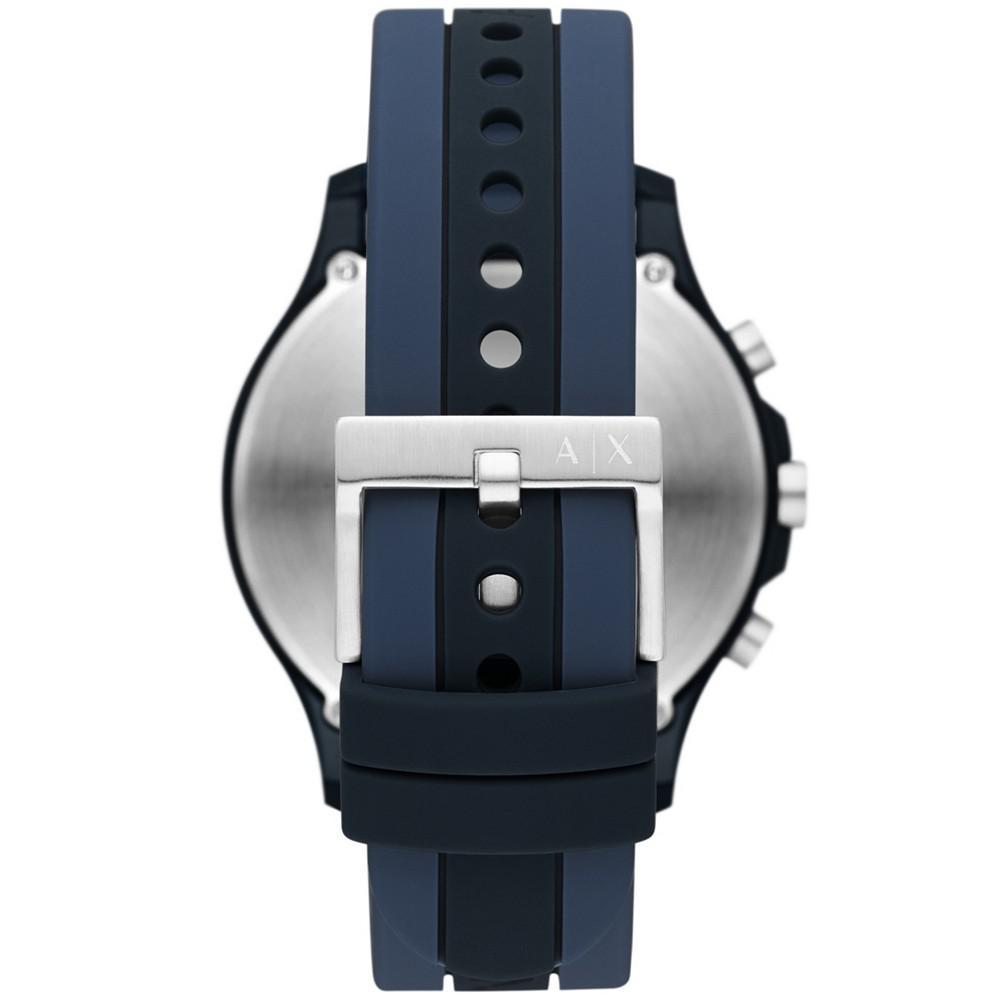 商品Armani Exchange|Men's Chronograph Multicolor Silicone Strap Watch,价格¥1027,第5张图片详细描述