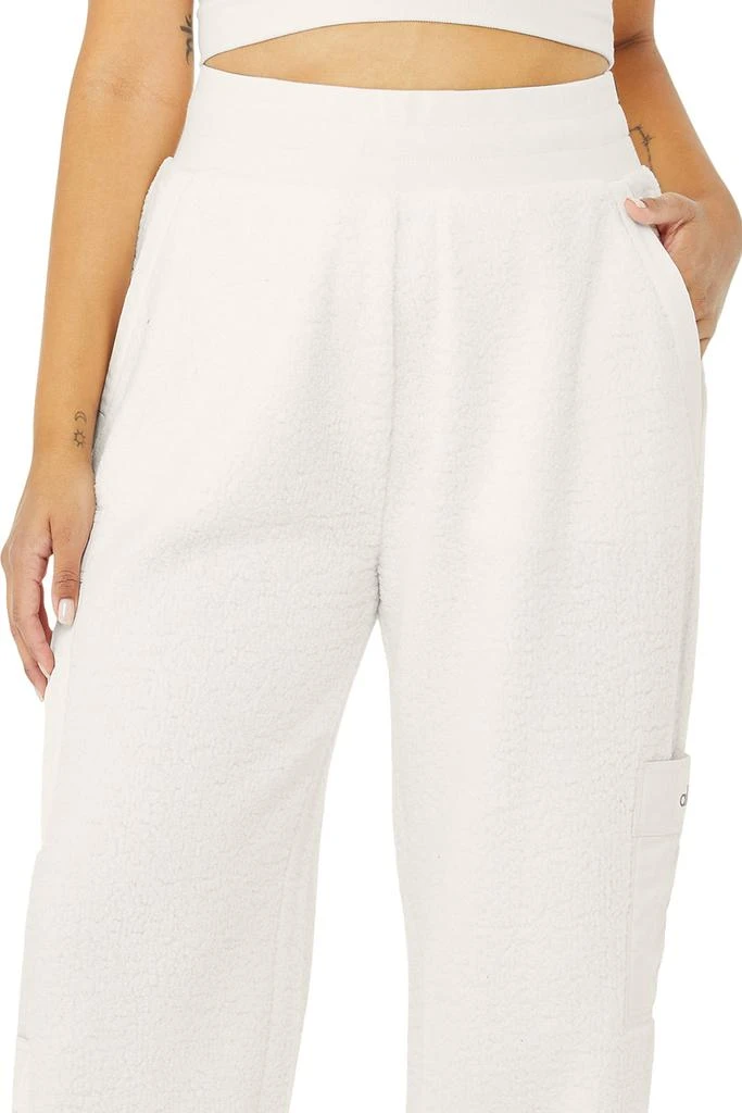 Micro Sherpa High-Waist Solstice Sweatpant - Ivory 商品