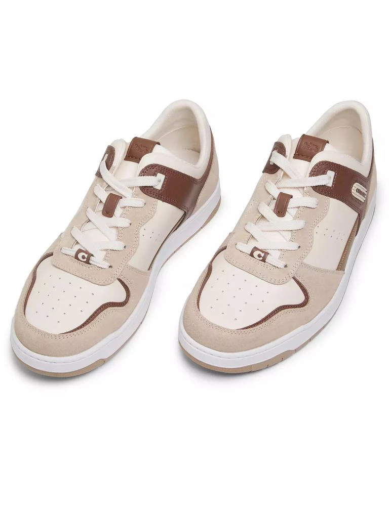 商品Coach|Coach Leather Low-Top Sneakers,价格¥731,第4张图片详细描述