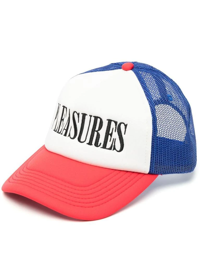 商品Pleasures|PLEASURES - Logo Baseball Hat,价格¥570,第1张图片