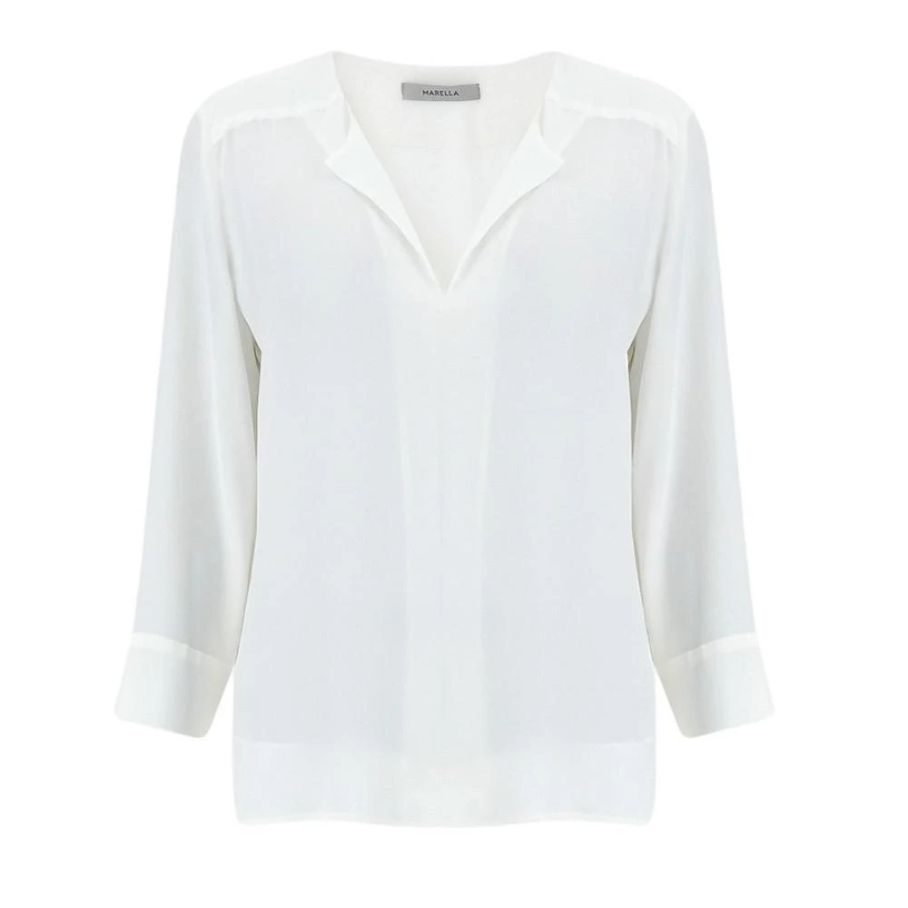 商品Marella|Marella Ninetta Silk Top,价格¥1065,第1张图片