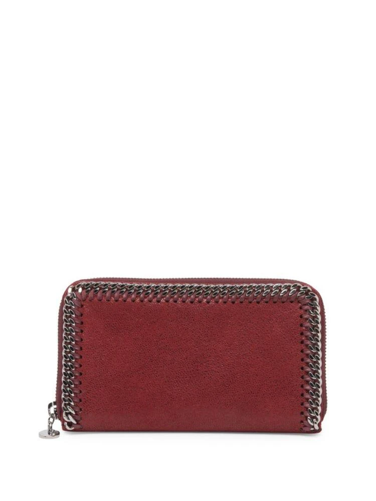 商品Stella McCartney|Falabella Shaggy Deer Faux Leather Zip-Around Wallet,价格¥1888,第1张图片