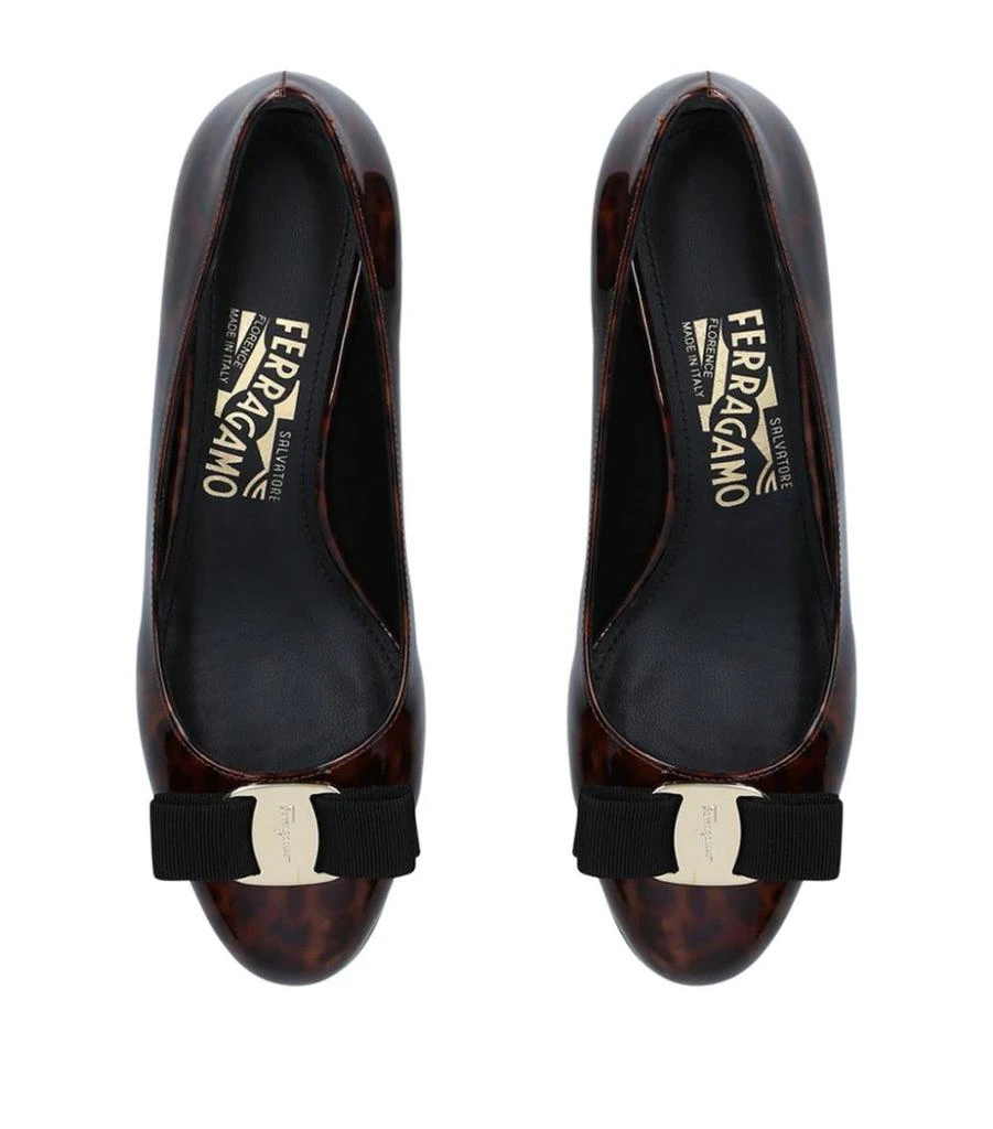 商品Salvatore Ferragamo|Patent Vara Tuga Pumps 30,价格¥5349,第4张图片详细描述