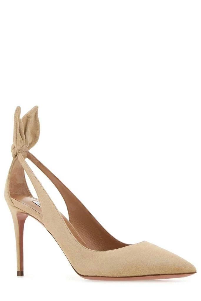 商品Aquazzura|Aquazzura Bow Tie Pointed-Toe Pumps,价格¥3582,第2张图片详细描述