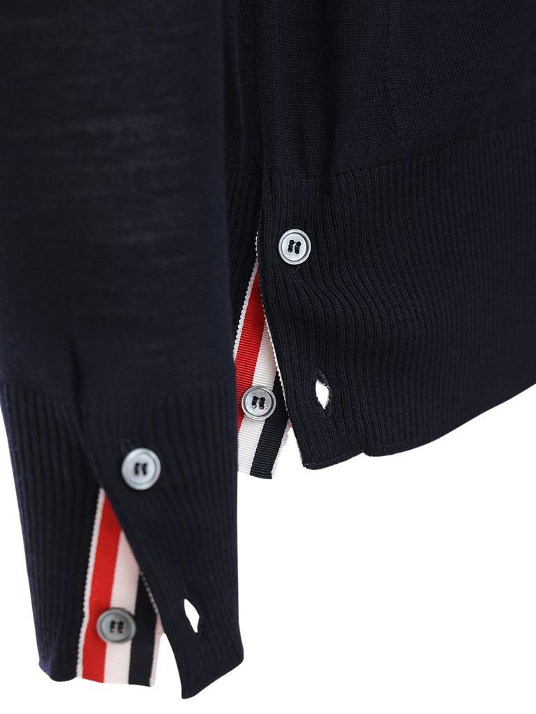 商品Thom Browne|Intarsia Stripes Wool Cardigan,价格¥7979,第5张图片详细描述