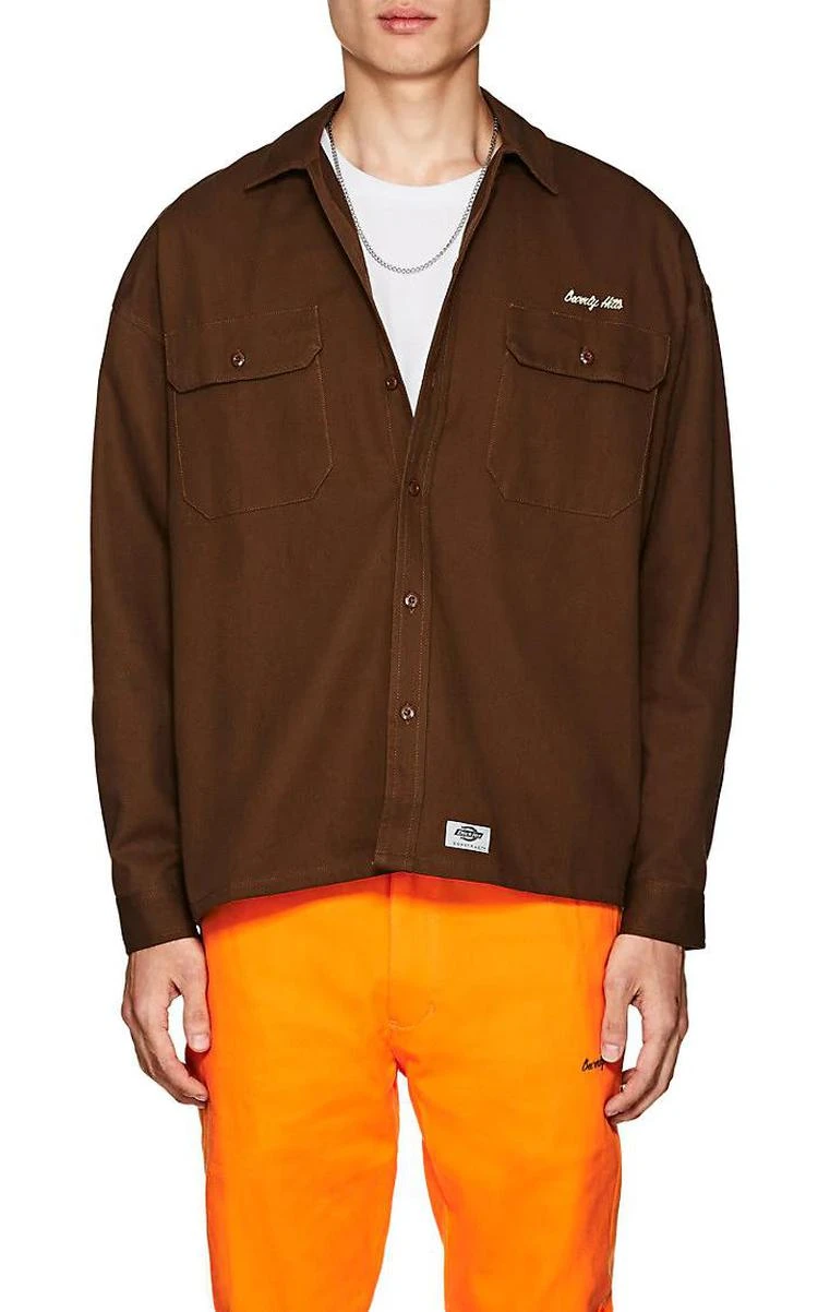 商品DICKIES CONSTRUCT|Logo Cotton Oversized 工装衬衫,价格¥667,第1张图片
