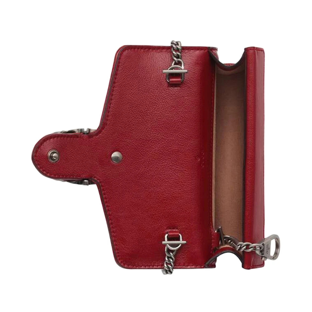 GUCCI 古驰 女士黑色和红色迷你链条包 476432-HS8AN-1164 商品