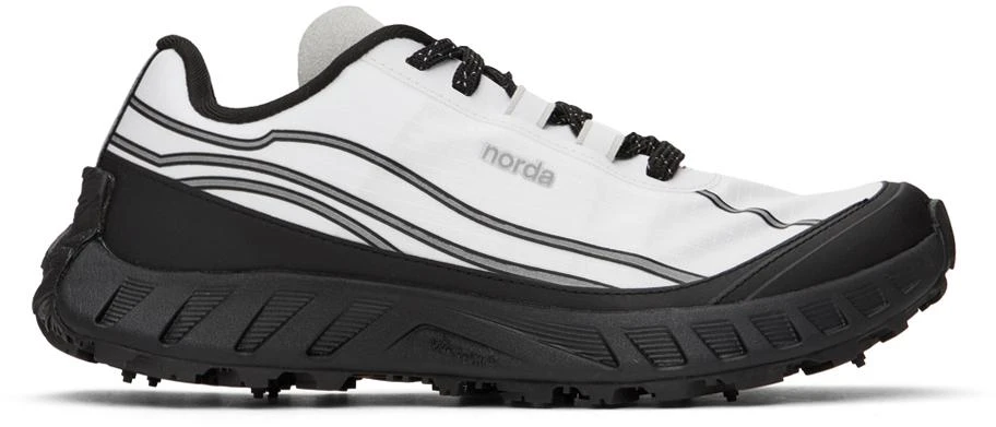 商品Norda|White & Black norda 002 Sneakers,价格¥1472,第1张图片