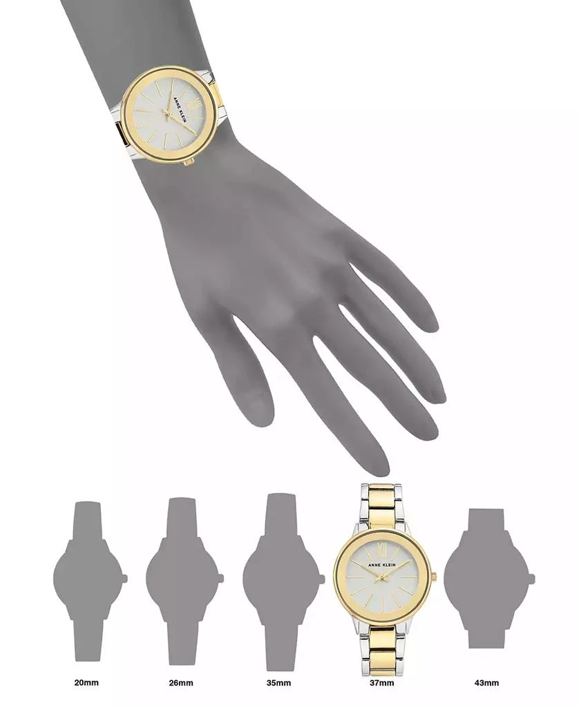 商品Anne Klein|安妮克莱恩 女款女表时尚 配饰手表 百搭休闲,价格¥551,第4张图片详细描述