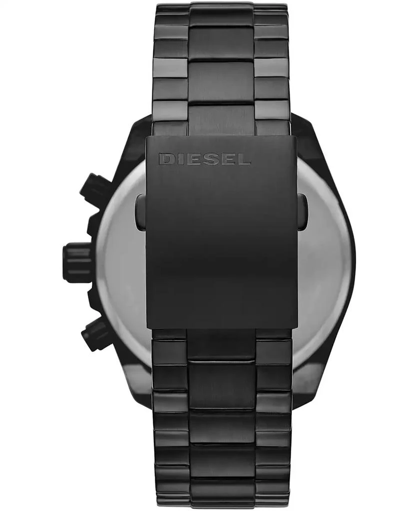商品Diesel|Men's Chronograph MS9 Black Stainless Steel Bracelet Watch 48mm,价格¥1507,第3张图片详细描述