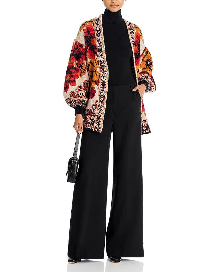 商品Farm Rio|Winter Tapestry Knit Cardigan,价格¥1199,第2张图片详细描述