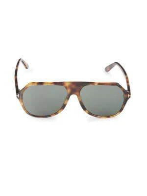 商品Tom Ford|59MM Oval Sunglasses,价格¥1475,第1张图片