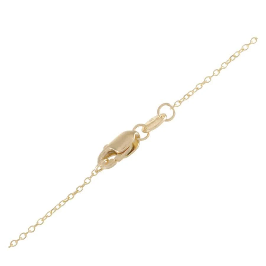 商品LB Exclusive|14K Yellow Gold 0.15ct Diamond Bar Necklace,价格¥2473,第3张图片详细描述