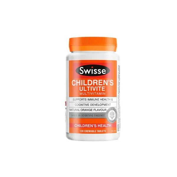 商品Swisse|澳洲Swisse斯维思 儿童复合维生素咀嚼片 120粒,价格¥160,第1张图片