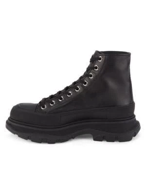 商品Alexander McQueen|Lug Sole Combat Boots,价格¥2704,第4张图片详细描述