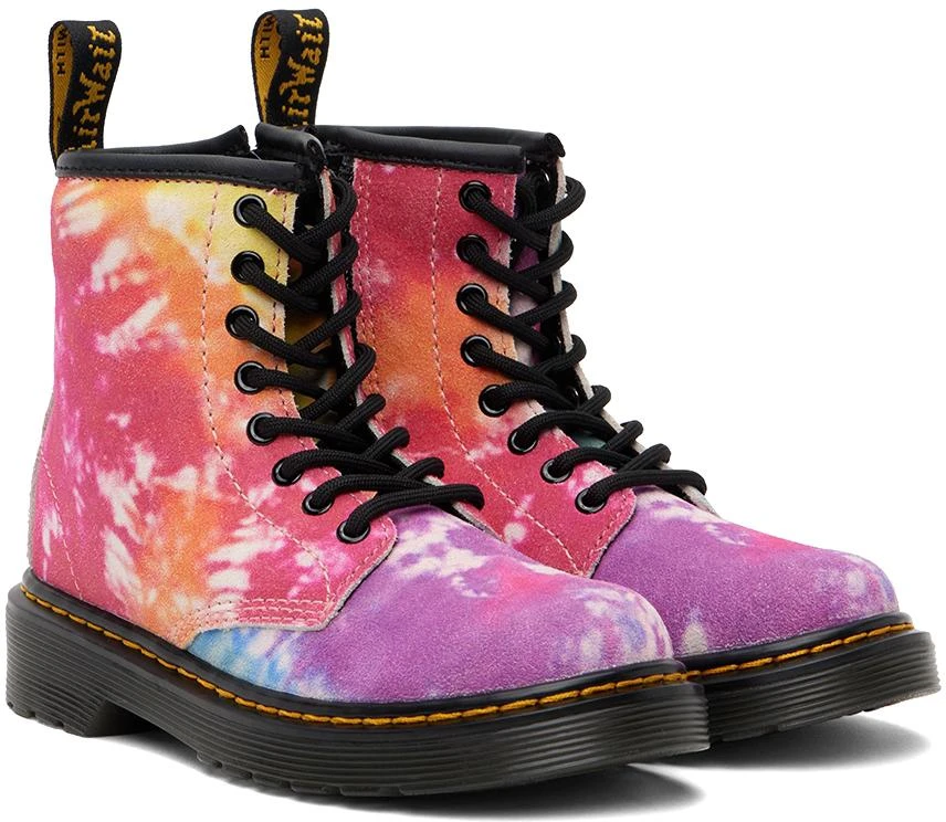 商品Dr. Martens|Kids Multicolor Tie-Dye 1460 Big Kids Boots,价格¥474,第4张图片详细描述