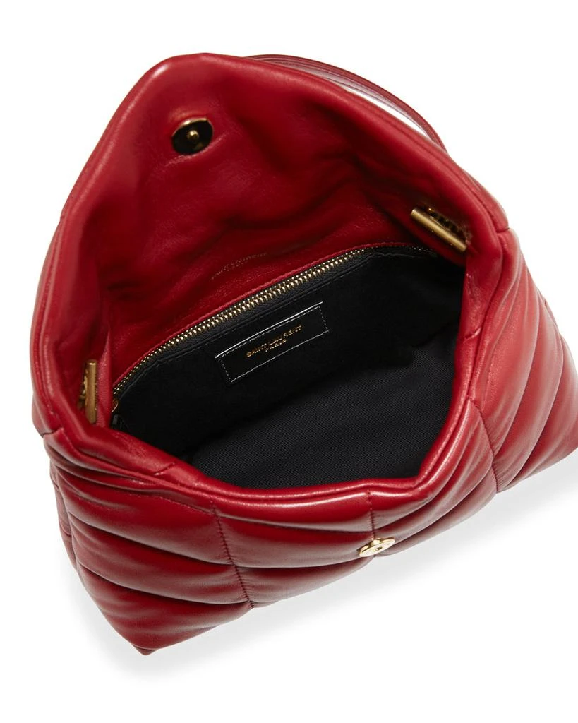 商品Yves Saint Laurent|LouLou Toy YSL Puffer Quilted Lambskin Crossbody Bag,价格¥17717,第2张图片详细描述