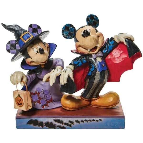 商品Disney Traditions|Disney Traditions Mickey And Minnie Vampire Fig,价格¥502,第1张图片