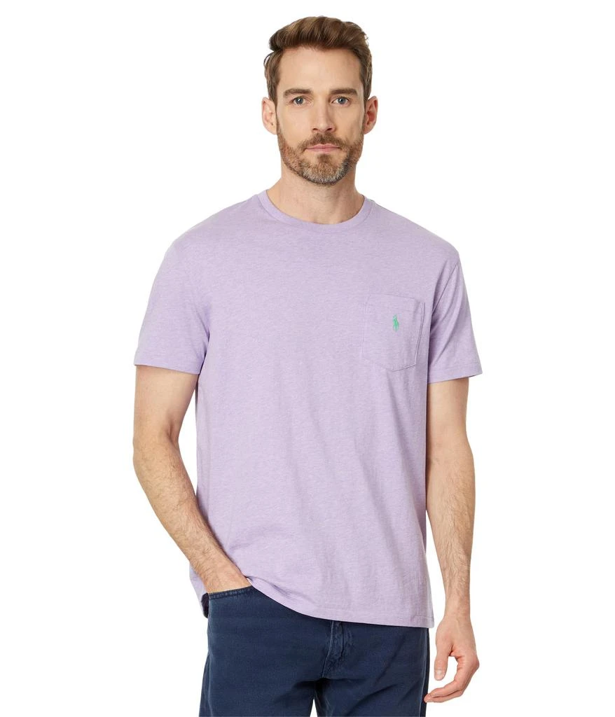 商品Ralph Lauren|Classic Fit Jersey Pocket T-Shirt,价格¥417,第1张图片