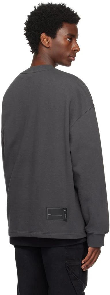 商品We11done|Gray Graphic Sweatshirt,价格¥2655,第3张图片详细描述