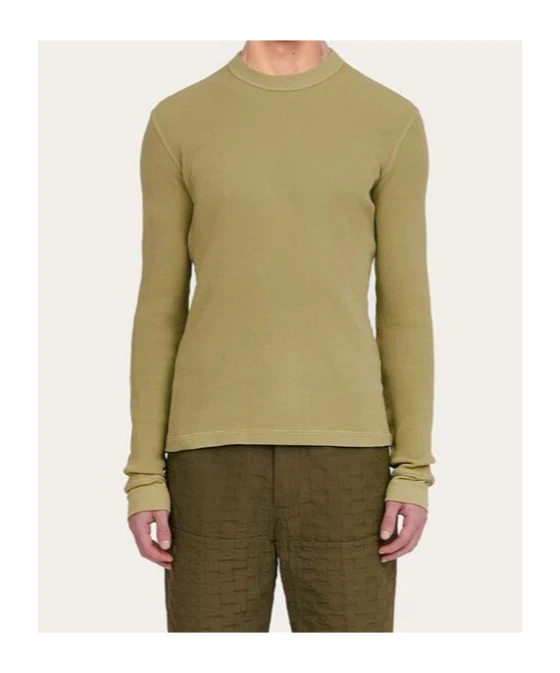 商品【商品预售7天】 Salvatore Ferragamo|Salvatore Ferragamo 男士T恤 122482777865 绿色,价格¥2866,第3张图片详细描述