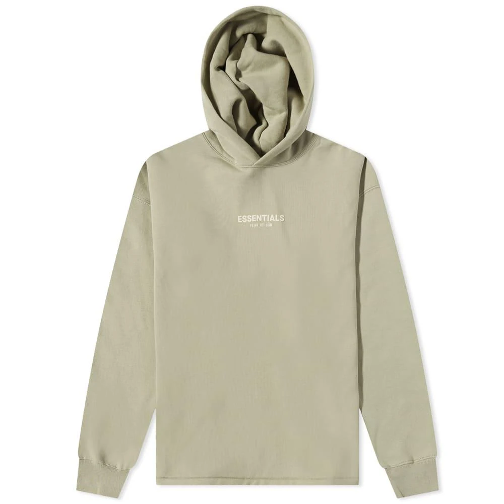 商品Essentials|Fear of God ESSENTIALS Logo Relaxed Hoody - Seafoam,价格¥627,第1张图片