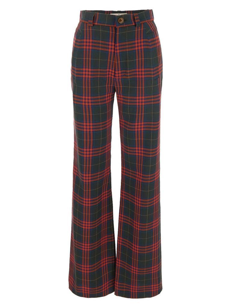 商品Vivienne Westwood|New Ray Tartan Trousers,价格¥4025,第1张图片