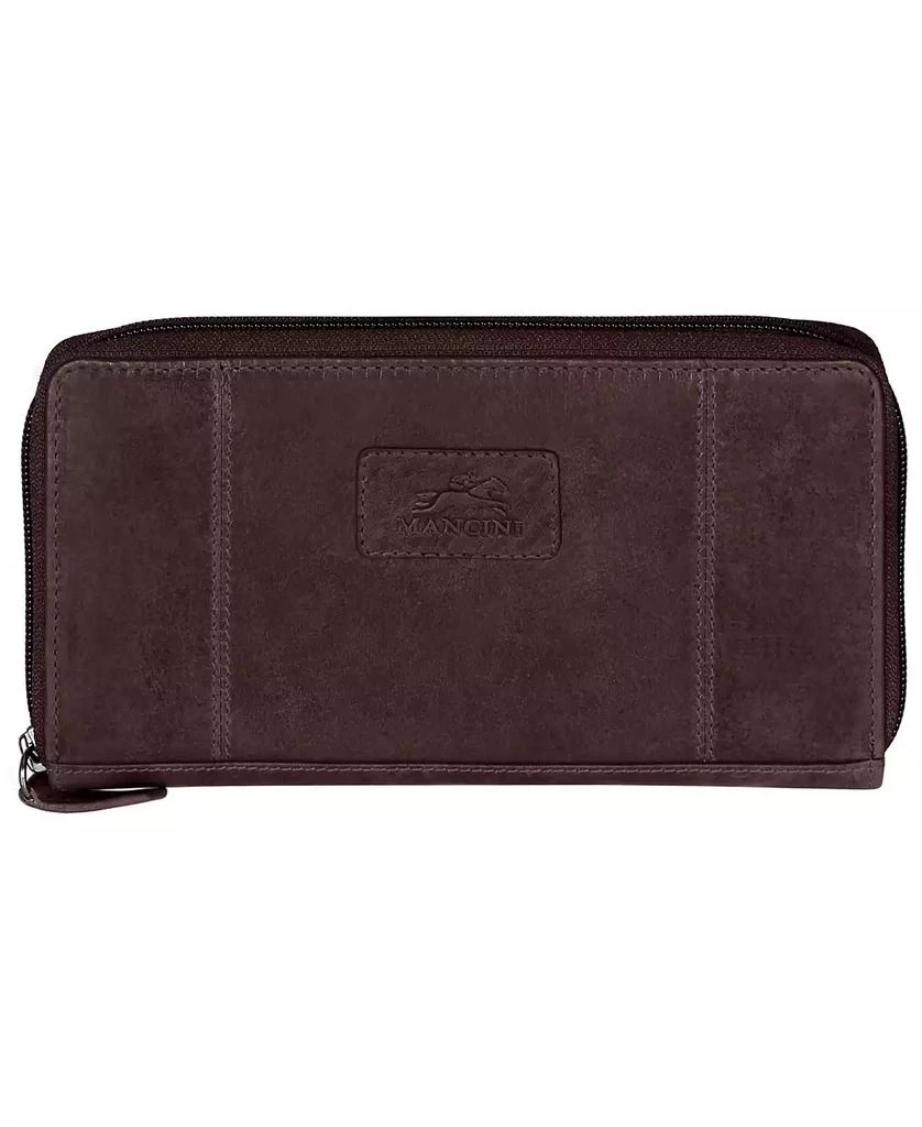 Casablanca Collection RFID Secure Zippered Clutch Wallet 商品